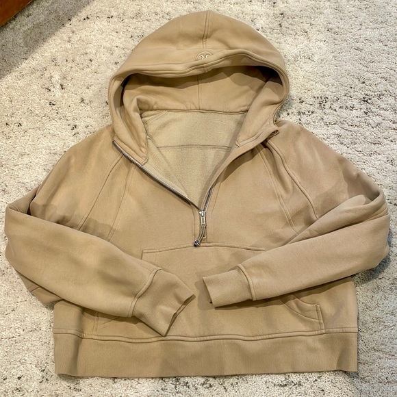 Lululemon Scuba Half Zip Hoodie in Trench M/L - Picture 2 of 6